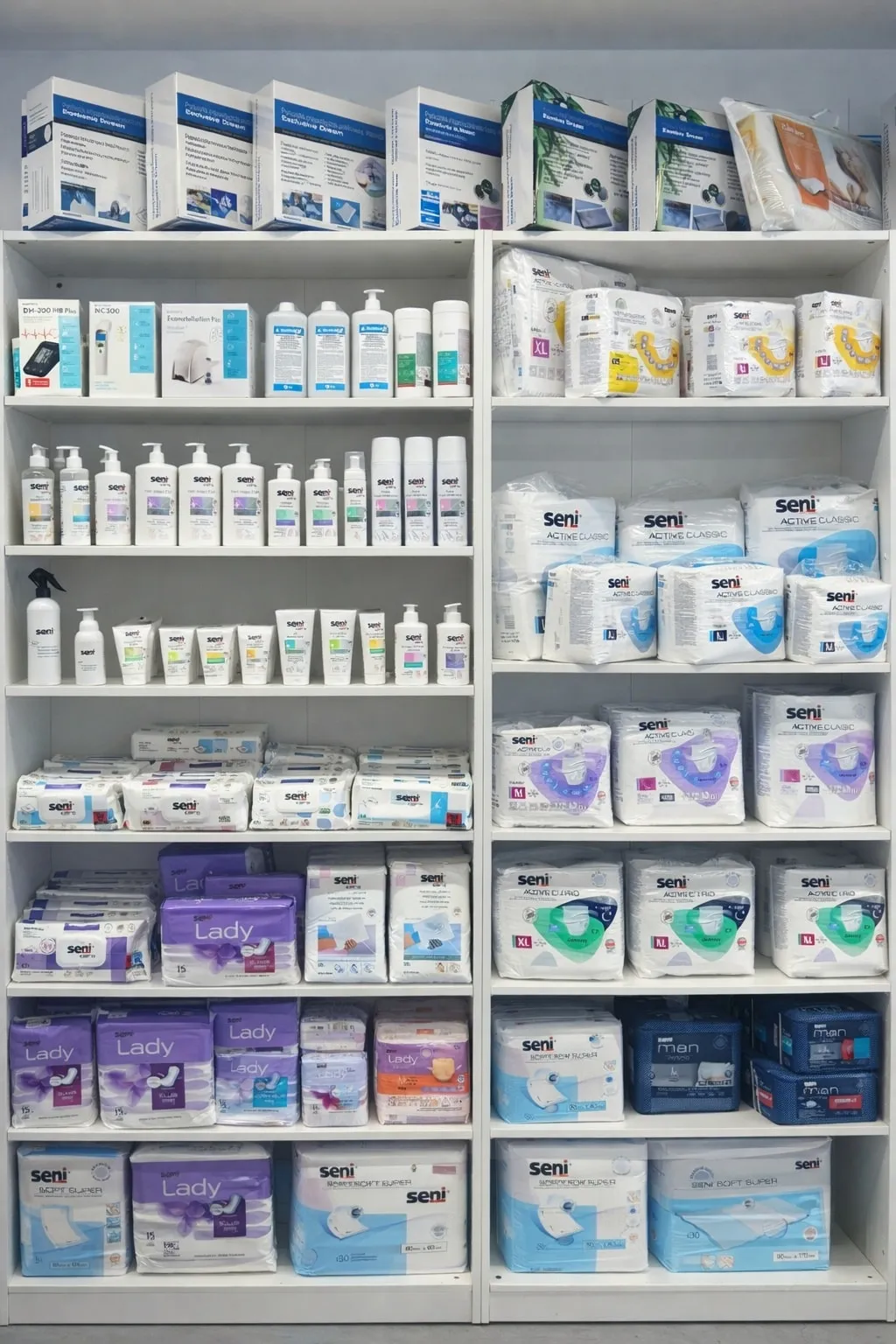 Sklep Medyczny – wyposażenie