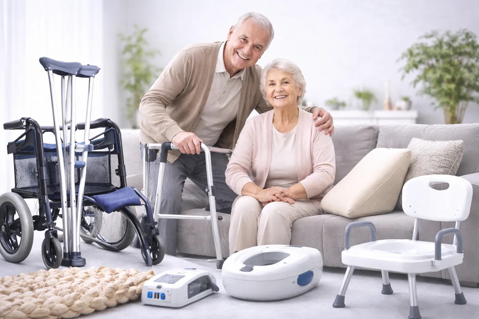 Sprzęt medyczny dla seniorów – jak ułatwić codzienne funkcjonowanie w domu?